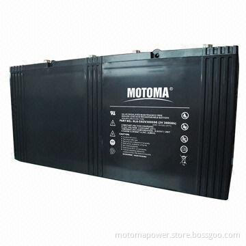 2V 3000Ah VRLA Deep Cycle Batteries with Low Self-discharge for Solar and Wind System